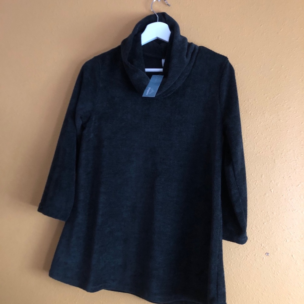 Black turtleneck